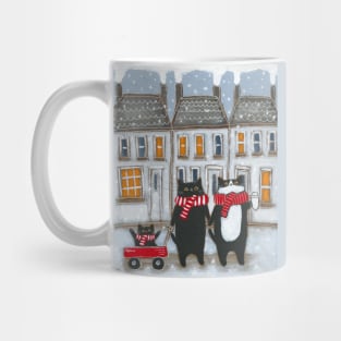 A Snowy Walk Home Mug